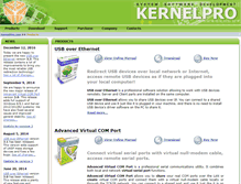 Tablet Screenshot of kernelpro.com